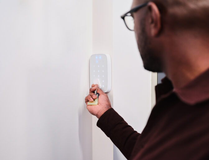 Ajax Keypad om alarm uit te schakelen