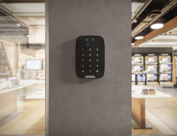 Ajax Alarmsysteem KeyPad zwart